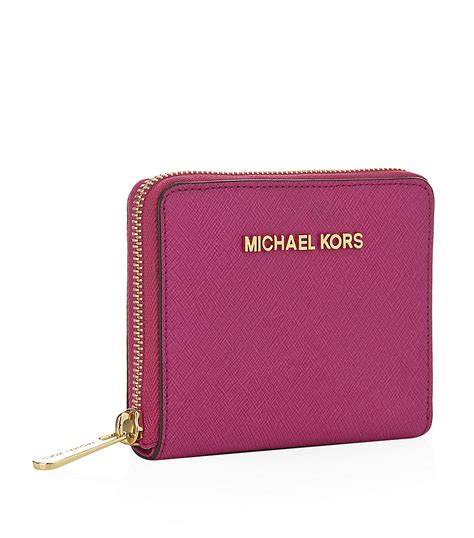 michael kors pink wallet ebay|Michael Kors small pink wallet.